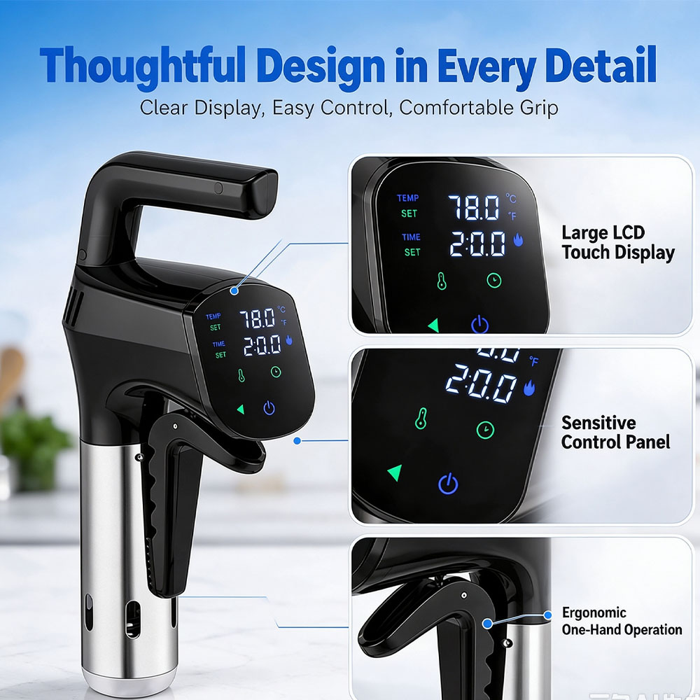 WiFi Sous Vide Cooker 1800W Im - Digital Sous Vide Precision Cooker ulasan dan harga
