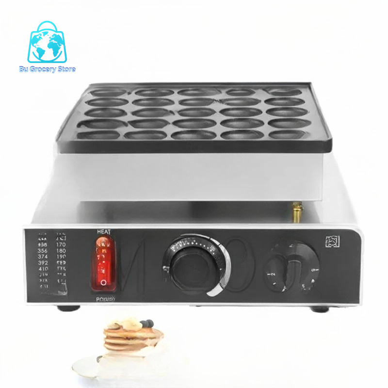 25 Holes Heart Shaped Mini Dut - Mini Waffle Maker Machine ulasan dan harga